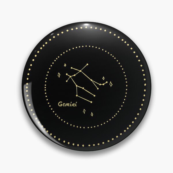 Gemini Constellation Pin