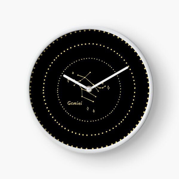 Gemini Constellation Clock