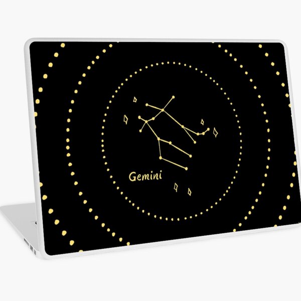 Gemini Constellation Laptop Skin