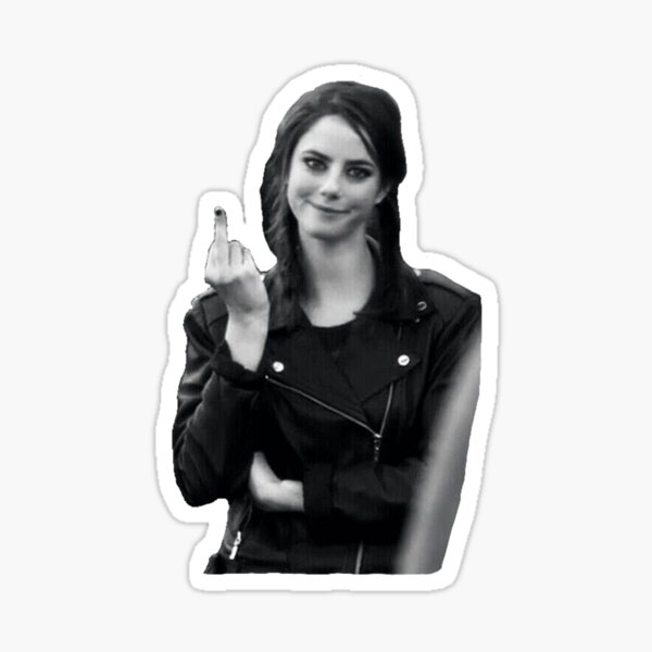 Effy Stonem Middle Finger Sticker