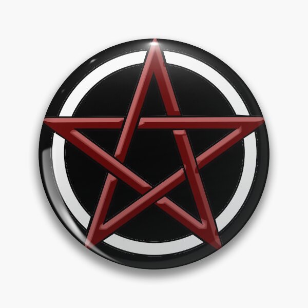 Item preview, Red and White Pentagram  designed and sold by SOwenPhoto.