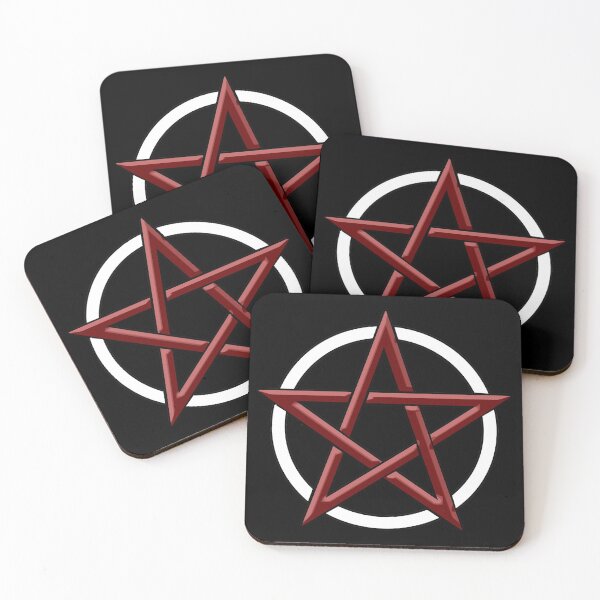 Item preview, Red and White Pentagram  designed and sold by SOwenPhoto.