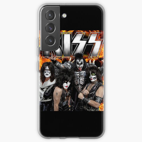 KISS with Logo and band Samsung Galaxy Soft Case