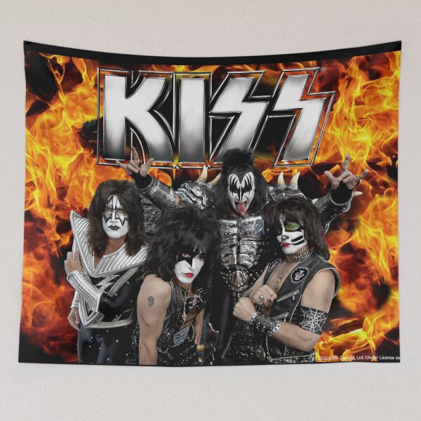 Item preview, KISS with Logo and band designed and sold by ImpressionLane.