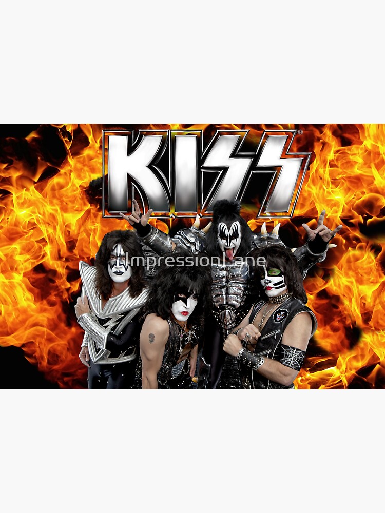 KISS with Logo and band by ImpressionLane