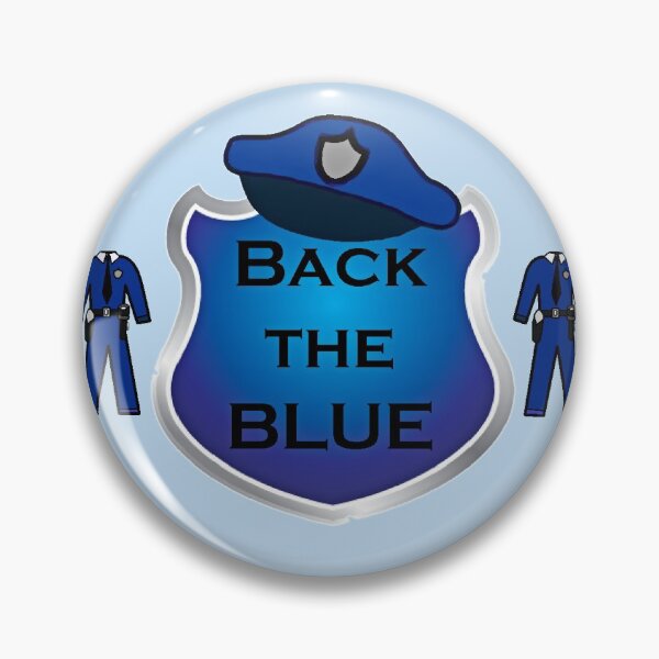 Item preview, Back the Blue designed and sold by kristalcurt.