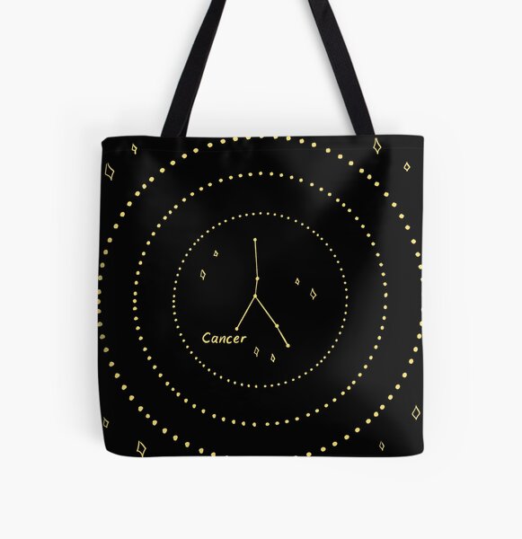 Cancer Constellation All Over Print Tote Bag