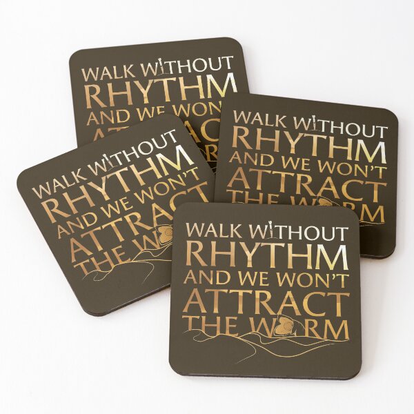 Item preview, Walk Without Rhythm and We Won't Attract The Worm designed and sold by Deep Space Dives.