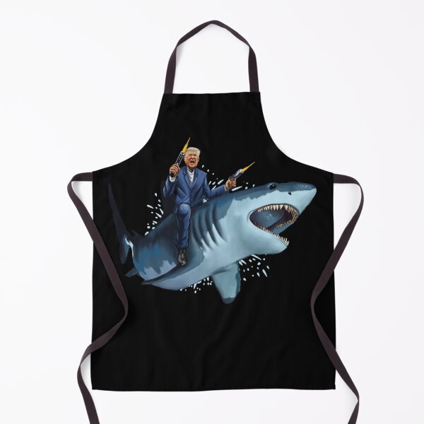 Item preview, President Trump On A Shark designed and sold by Meliafroggy.