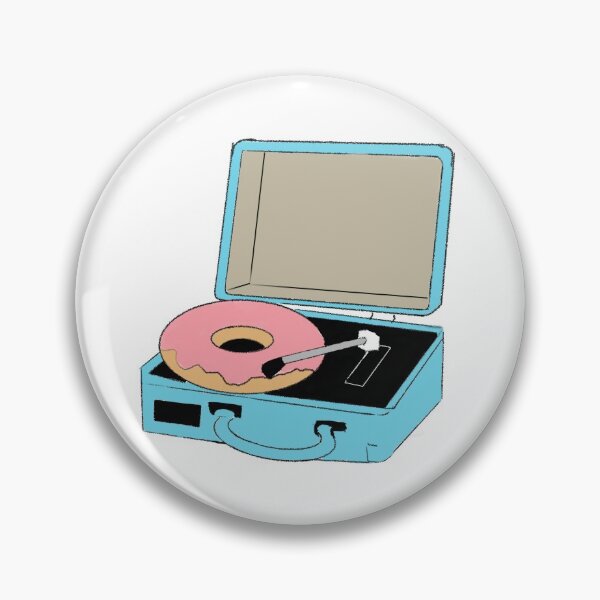 Item preview, Donut record player designed and sold by Jenna Cuomo.
