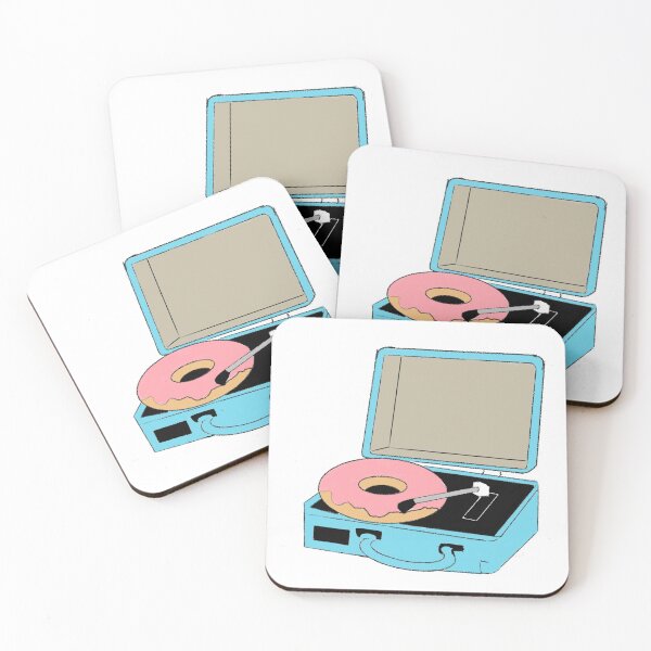Item preview, Donut record player designed and sold by Jenna Cuomo.