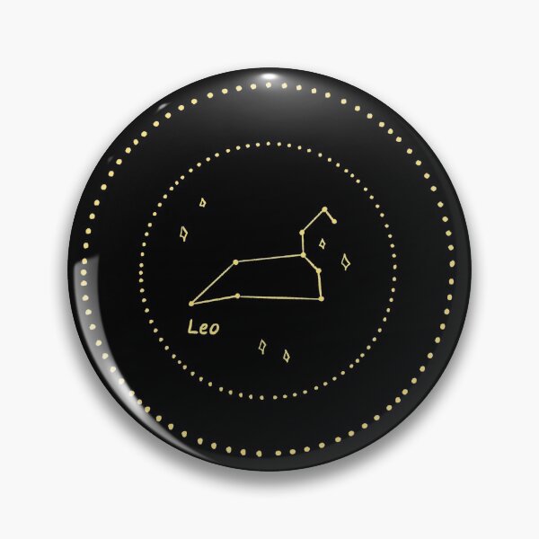 Leo Constellation Pin