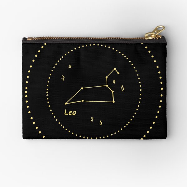 Leo Constellation Zipper Pouch