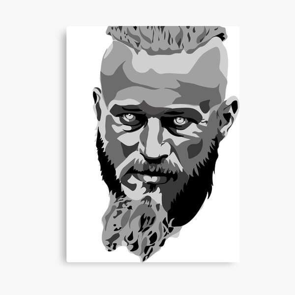 Bjorn Ironside / Ragnar Lothbrok / Vikings / Norway / Hand Drawn / Digital  Drawing / Wall Art / Picture / Print / Poster