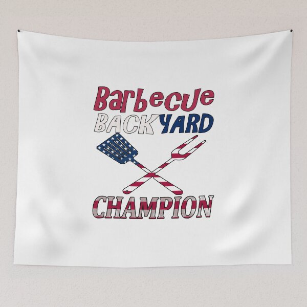 Item preview, BBQ BACKYARD CHAMPION USA STYLE designed and sold by hookink.