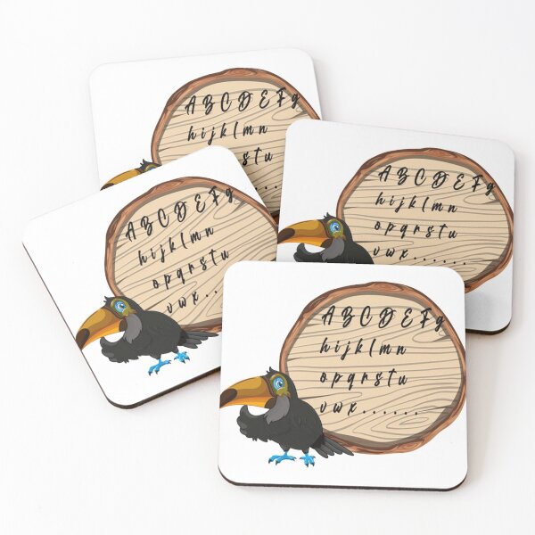 Item preview, learn bird alphabet designed and sold by silverass.