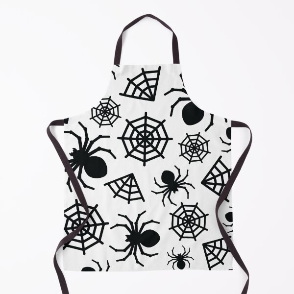 Item preview, Halloween Spider and Spider Web Pattern (Black and White) designed and sold by randrgiftshop.