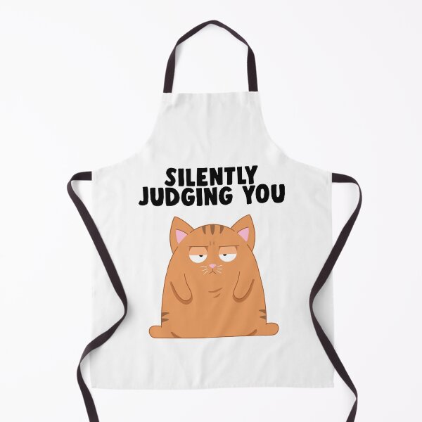 Aperçu de l'œuvre Vous juger en silence | Chat cool créée et vendue par Kittyworks.