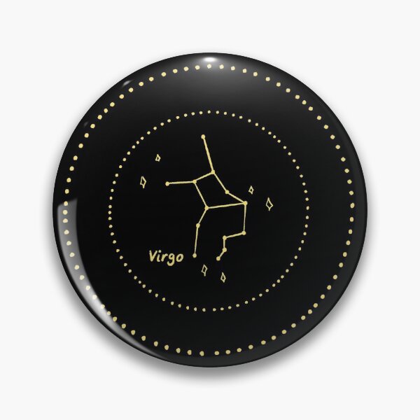 Virgo Constellation Pin