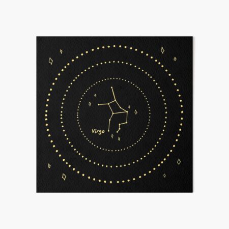 Virgo Constellation Art Board Print