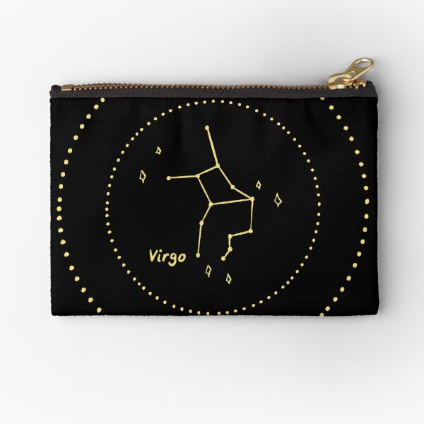 Virgo Constellation Zipper Pouch