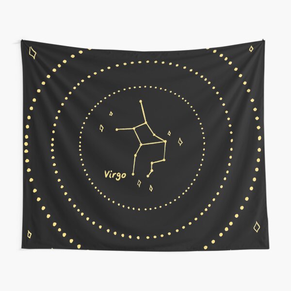 Virgo Constellation Tapestry