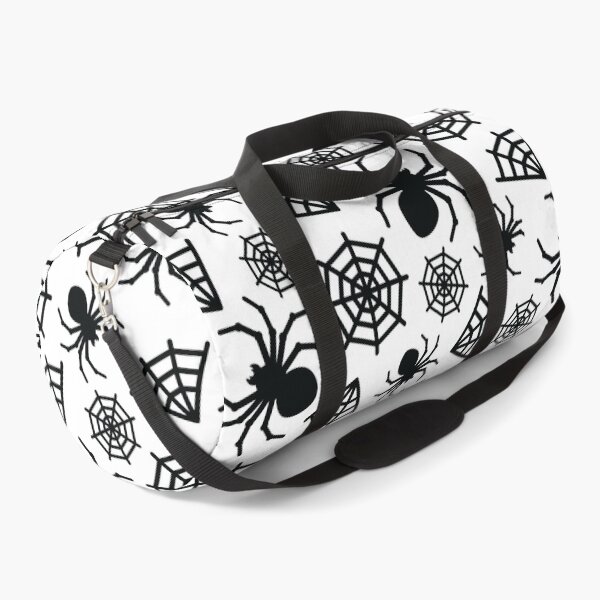Item preview, Halloween Spider and Spider Web Pattern (Black and White) designed and sold by randrgiftshop.