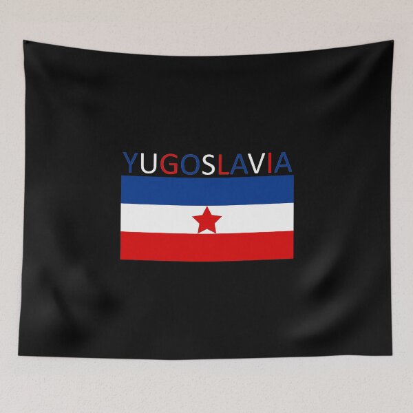 Item preview, Yugoslavia Flag - Art design designed and sold by AndiHK.