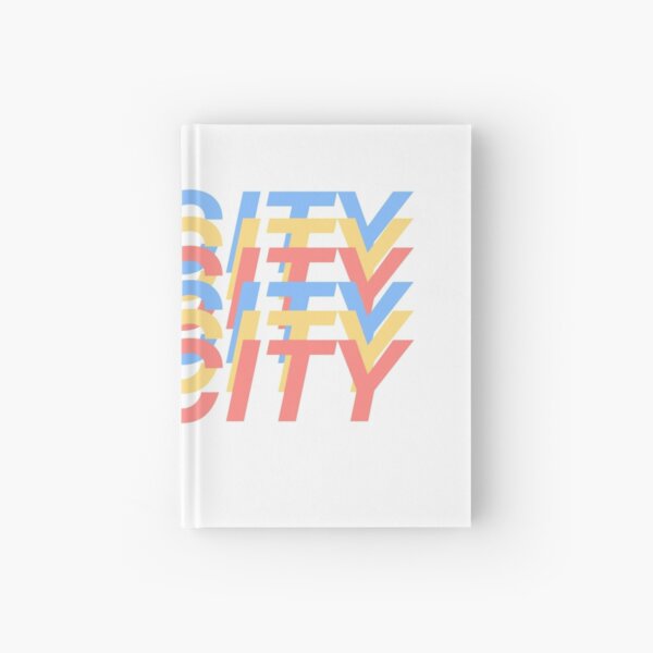 Top City Type Hardcover Journal