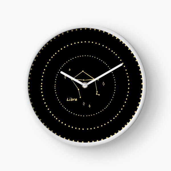 Libra Constellation Clock