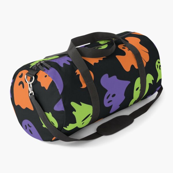 Item preview, Halloween Ghosts and Spirits Pattern (Green, Purple, and Orange) designed and sold by randrgiftshop.