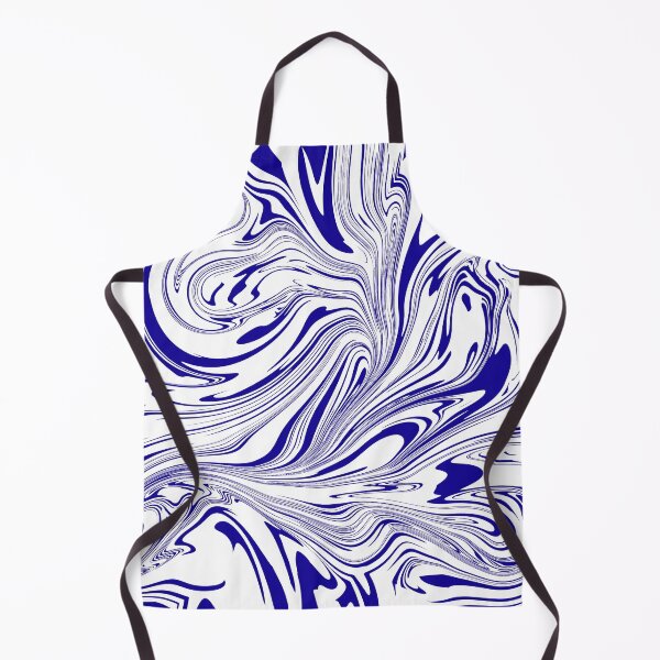 Item preview, Blue White Swirl Abstract Design designed and sold by Meliafroggy.