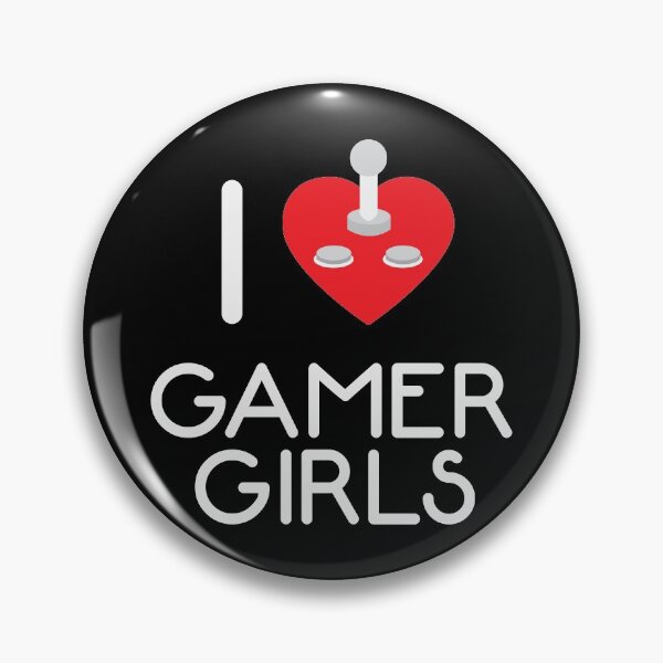 Item preview, I LOVE GAMER GIRLS designed and sold by Dwarf-Monkey.