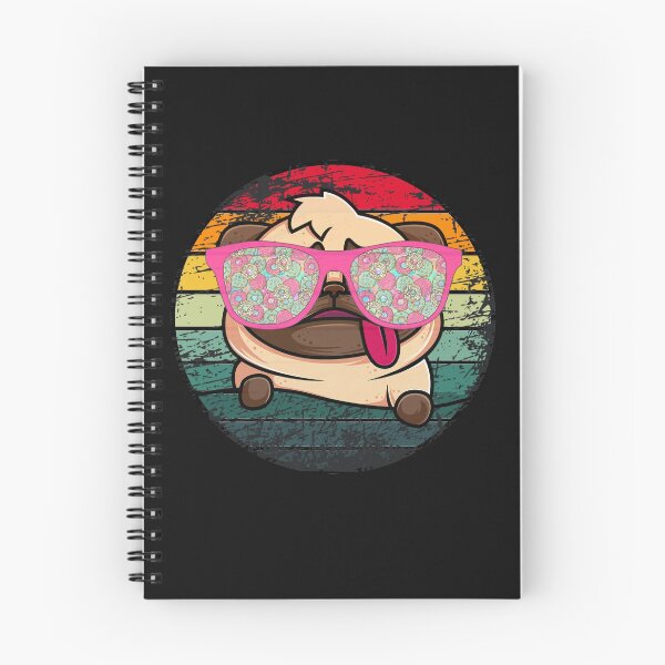 Item preview, Pug Retro Vintage Magnet designed and sold by ByLorin.