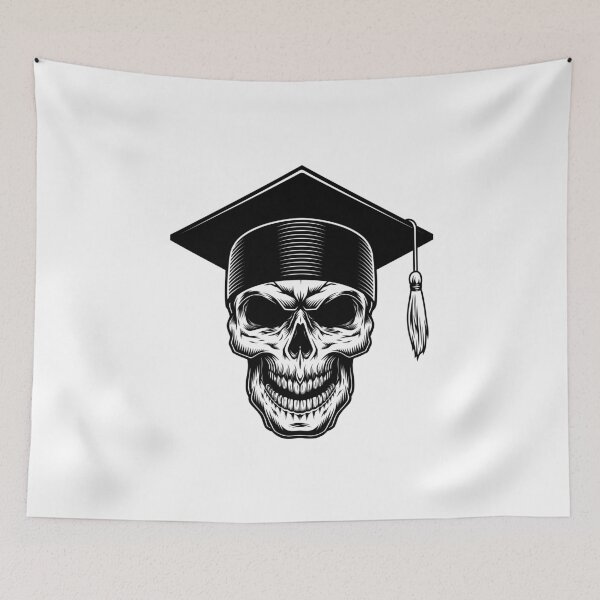 Item preview, Graduated Skull designed and sold by eDigi-Arts.