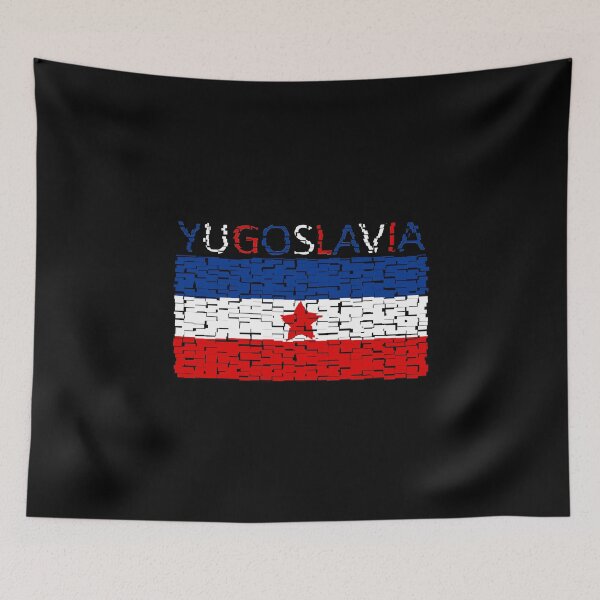 Item preview, Yugoslavia Flag - Art design designed and sold by AndiHK.
