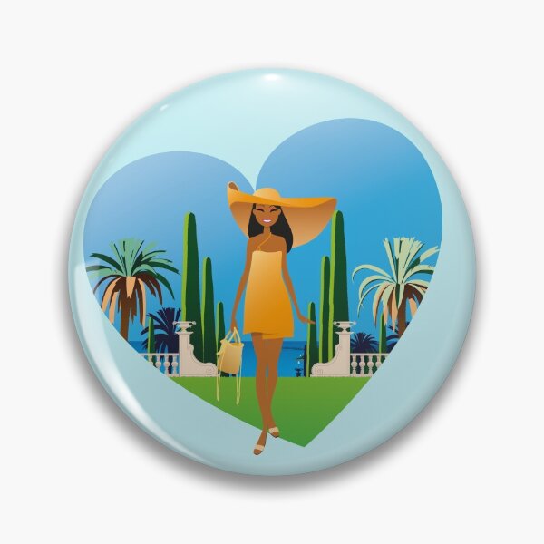 Item preview, French Riviera, promenade by the sea designed and sold by ladstudio.