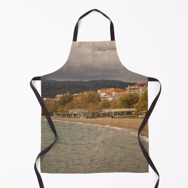Item preview, Nafpaktos Beach designed and sold by KensLensDesigns.