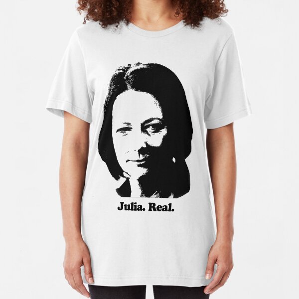 Julia. Real. Slim Fit T-Shirt