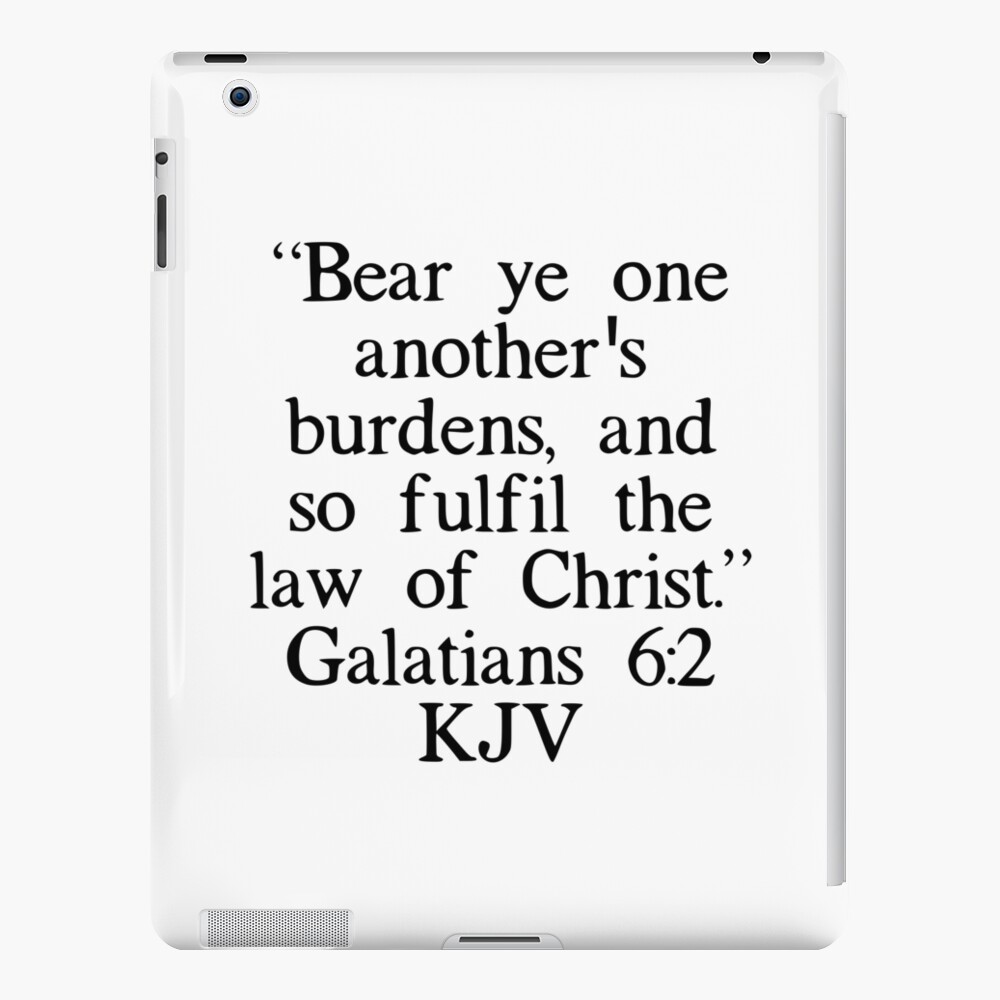 Bear Ye One Another's Burdens Family Ministry