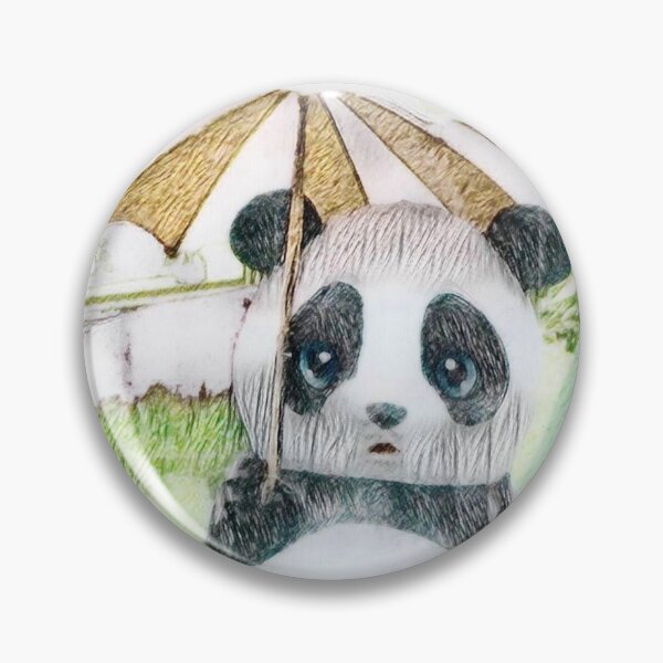 Item preview, Panda Bear under and Umbrella designed and sold by ReneeKennedy.