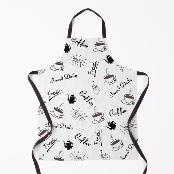 Item preview, Vintage Coffee Design Elements Pattern designed and sold by Elizabeth K. King.