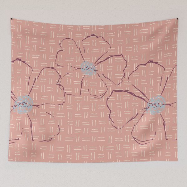 Item preview, summer wildflower outlines 17 designed and sold by kjbeanne.