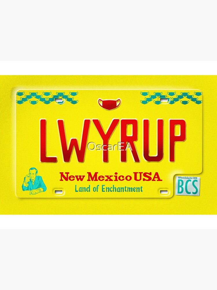 "LWYRUP" Sticker by OscarEA | Redbubble