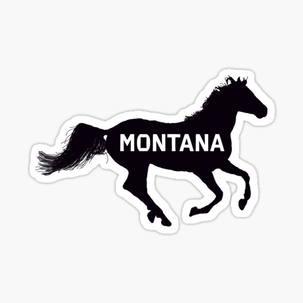 Artikel-Vorschau von Montana Pferd, designt und verkauft von Yviemakes.