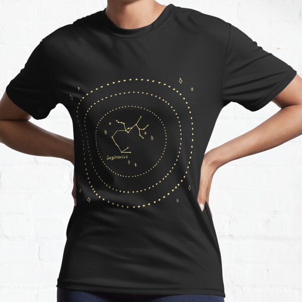 Sagittarius Constellation Active T-Shirt