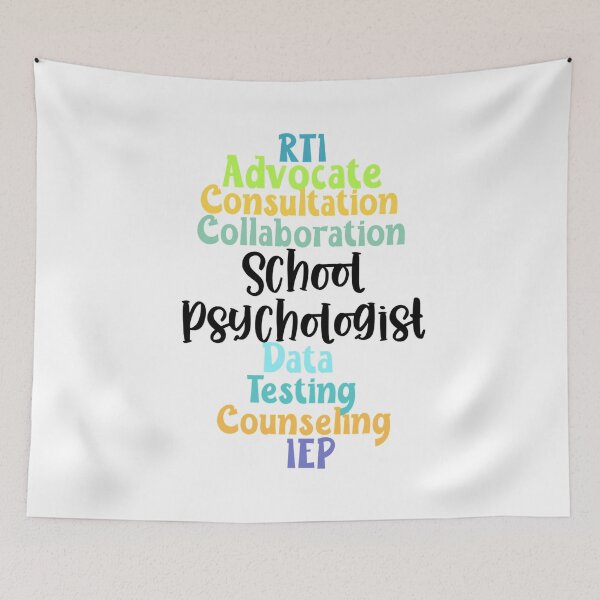 Item preview, School Psychologist designed and sold by EvyStickersx.