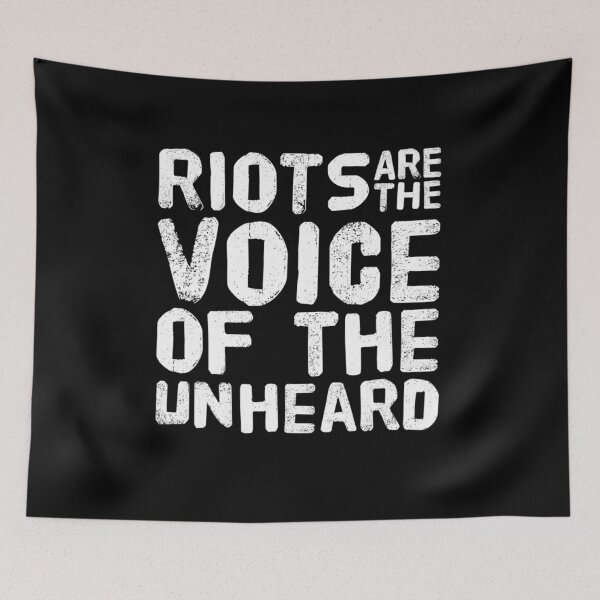 Item preview, Riots are the voices of the unheard  designed and sold by Md1982.