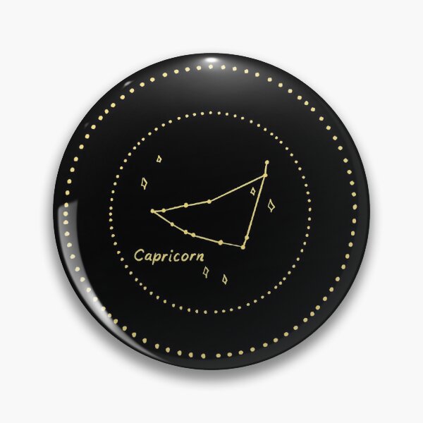 Capricorn Constellation Pin