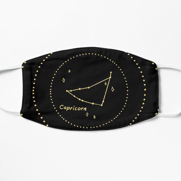 Capricorn Constellation Flat Mask